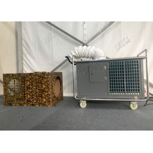 Horizontal Ducted Portable Outdoor Air Conditioner 10HP 8 Ton With All Metal