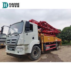 China 700L Water Tank Volume Long Boom Concrete Pump for Construction Works from Haode SANY on sale
