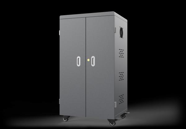 Factory Price Fully Assembled Compact Tablet Storage Cabinet USB Charging Cart