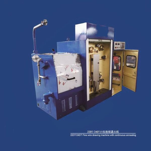 Quality Continuous Resistance Copper Wire Drawing Machine With New PLC Program wholesale