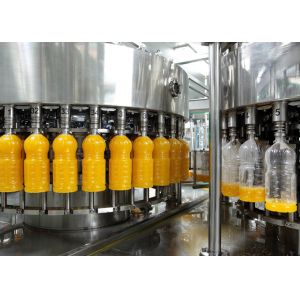 4.2kw 3000BPH Beverage Filling Equipment With Rinsing Capping