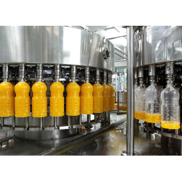 Full Automatic 500ml 3000BPH 3 In 1 Filling Machine bottling production line