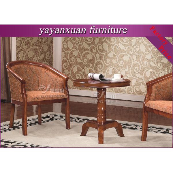 Round Wood Dining Table From Furniture Exporter For Supply With Good Price (YW