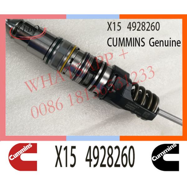 Quality 4928260 QSX15 ISX15 X15 CUMMINS Fuel Injector 4954434 4928260PX 4010346 4062569 wholesale