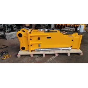 Tool Chisel 100mm-210mm Concrete Hammer Breaker With Auto Grease Demolition