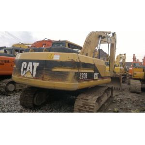 Used 20 Tonne Heavy Equipment Excavator Caterpillar 320B Year 2000 5282 Hours