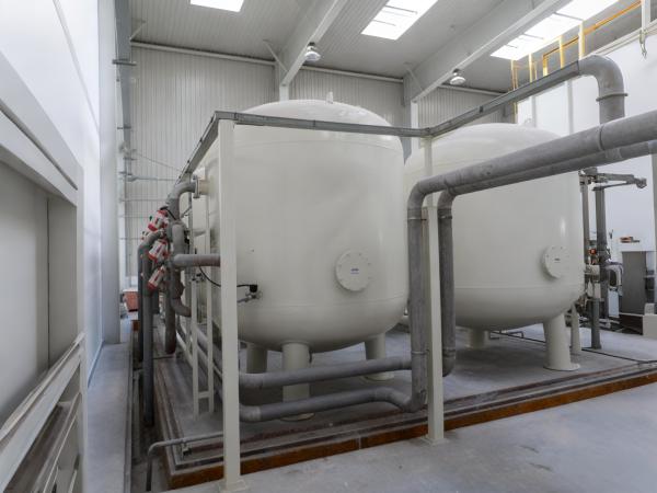 Anthracite Manganese Sand Mechanical Filtration System Water Purification