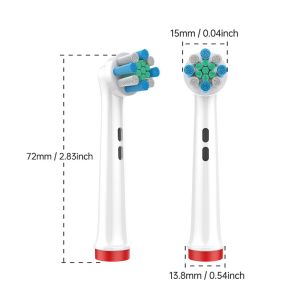 Cheap Electric Toothbrush Soft Brush Heads Concave Shape For Home Use Deep Clean for sale
