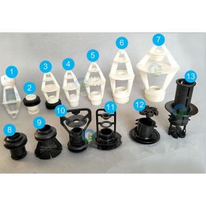 Spiral Target Crossflow Cooling Tower Nozzles Cooling Tower Sprinkler Head