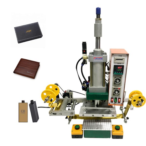 Embossing Machine Hot Foil Stamping Machine Manual Tipper Stamper Heat Press
