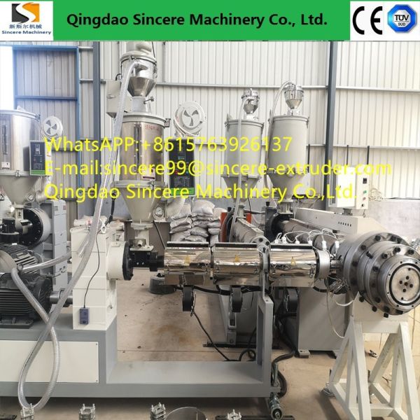 Three Layer Composite PE PP MPP Plastic Pipe Extrusion Line PERT Pipe Machine
