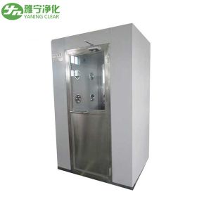 Stainless Steel 304 Cleanroom Air Shower Electronical Interlock Airlock H13 HEPA
