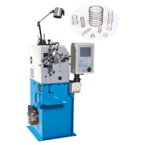 China High Efficiency Wire Bending Machine , Belleville Spring Coiling Machines With 2 Axis on sale