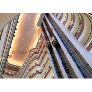 CE 630kg 1.0m/S Sightseeing Passanger Elevator For Architectural
