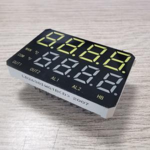 Cheap 3 Digits LED 7 Segment Display Dual Line 120mcd 20mA For Instrument Panel for sale
