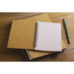 Cheap plastic cover spiral notebook,spiral notepad;PP notebook,A5 spiral notebook for sale