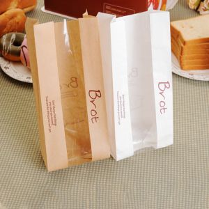 Custom Printed Self Seal Greaseproof Food Paper Bags