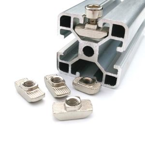 ISO9001:2015 Certified Stainless Steel and Carbon Steel T Nut Metal Nut for