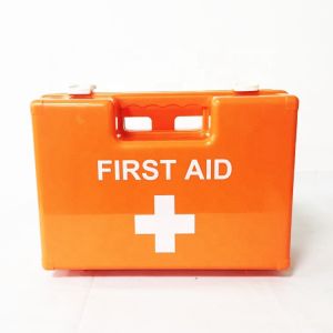 Cheap First aid kit multicolor empty first aid box with wall bracket for sale