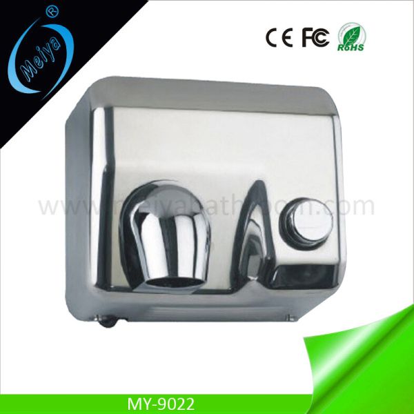 Quality automatic sensor stainless steel hand dryer with button wholesale