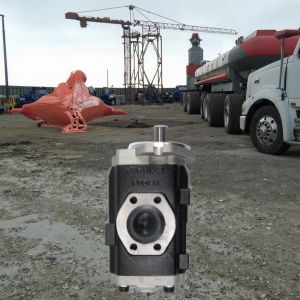 High-Pressure Hydraulic Gear Pump with 100BAR Operating Pressure 1/4inch
