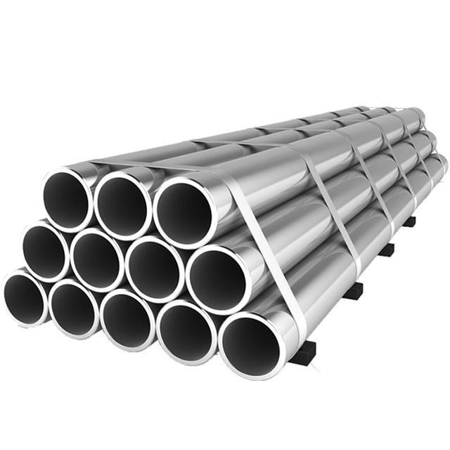 Customized SMLS 304 Stainless Steel Pipe Tube Hairline BA finish