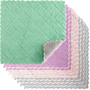 China Blue 80 Polyester 20 Polyamide Microfiber Towel , Microfiber Dish Drying Towels on sale