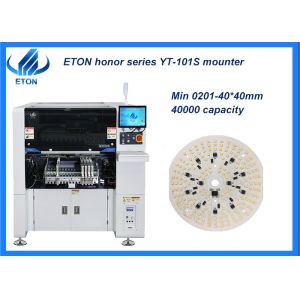 China NEW designed PCB making mounter Min 0201-40*40mm SMT pick and place machine on sale