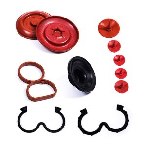 OEM Customized Various Special Sizes EPDM NBR FKM Nr CR Rubber Molded Vulcanized