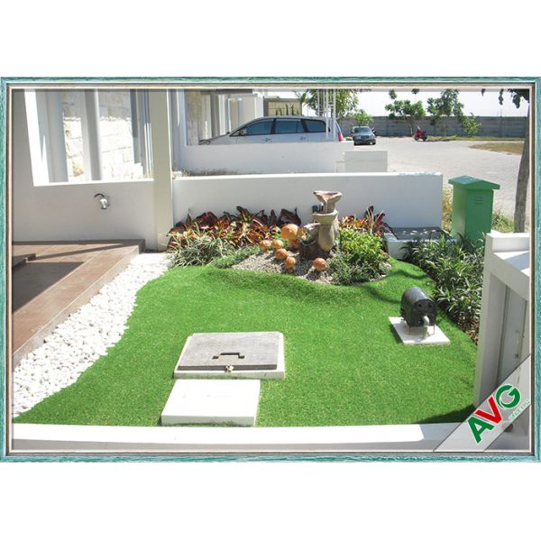 Fullness Surface Emerald Green Artificial Grass Turf For Outdoor Landscaping /