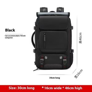 Ultralight Unisex Travel Backpack Geometric Pattern Handheld to Backpack