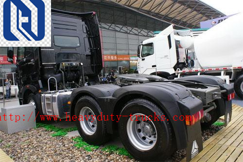 ZZ4257N3237CZ Prime Mover Truck Sinotruck Howo 6 x 2 Tractor Head 420HP Engine, left hand drive