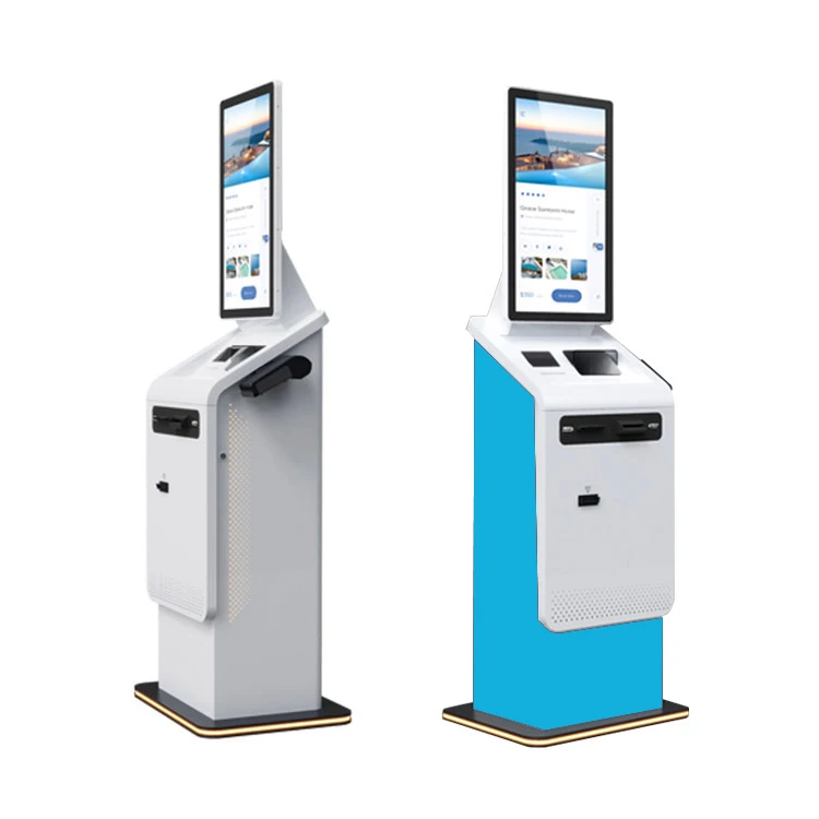 Multi Language Currency Exchange ATM with Credit Card Support