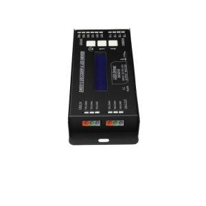 200g Black DMX512 Signal Decoder , 4 Channel DMX Decoder For RGBW LED