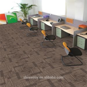 Jacquard 50*50cm PP carpet tile for conference room