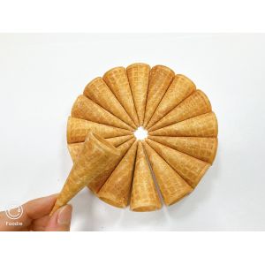 3.37kw PLC Control Full Automatic Sugar Cone Making Machine in 304 Stainless