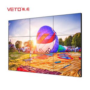 Dustproof Wall Mounted Digital Advertising Display Multi Screen Random Stitching