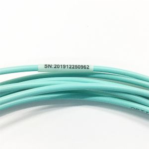 8F MPO Patch Cable OM3 50/125μM 3.0mm OFNR Aqua For Data Center Infrastructure