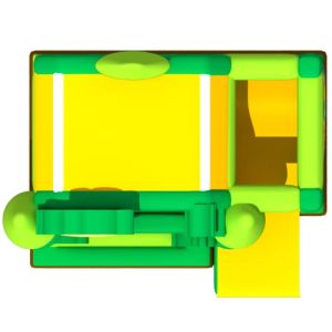 Huge Inflatable Theme Park Combo Playground Bounce House Inflatable Slide