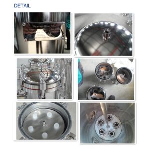 Stainless Steel Multi Cartridge Filter Housing for 2-20 Cartridges 50 GPM Flow
