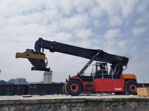 China 45T Load Forklift Reach Stacker For Container Handling on sale