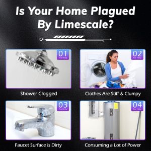 Anti Scale System No Chemical Water Heater Protector Descaler System Maintenance