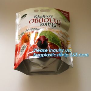 Wine Pouch Liquid Pack Bag With Spout,Drink Packaging Pouch With Spout,3L 5L 10L