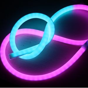 RGB led strip light color changing led neon rope light small night light 360