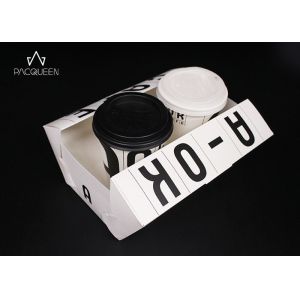 Food Grade Take Out Food Containers , Paper Togo Boxes Custom Colored