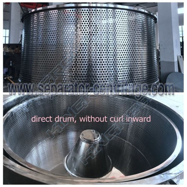 PLC Basket Centrifuge CBD Oil Extraction Centrifuge In Pharma Industry