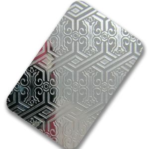 China 0.5mm 1.2mm Thickness Etched Stainless Steel Sheet Rustproof Durable on sale