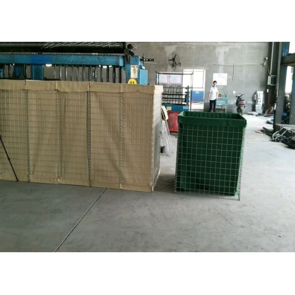 Mil 3 Military Barrier Hesco Bastion For Flood Control And Military Fortificatio