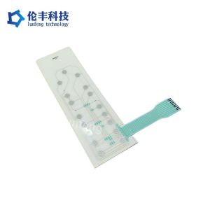 China Waterproof IP67 Metal Dome Membrane Switch with Durable Single/Double/Multi-layer Circuit on sale