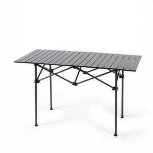 Multi Function Foldable Home Side Coffee Table With Aluminum Top